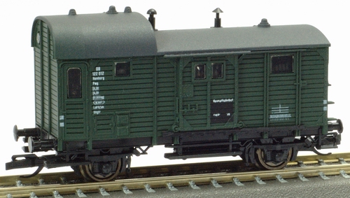 Freight train baggage car<br /><a href='images/pictures/PSK_Modelbouw/761.jpg' target='_blank'>Full size image</a>